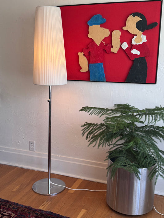 Vintage “Lunta” Dimmable Floor Lamp by A. Nilsson, H. Preutz, and T. Eliasson for IKEA