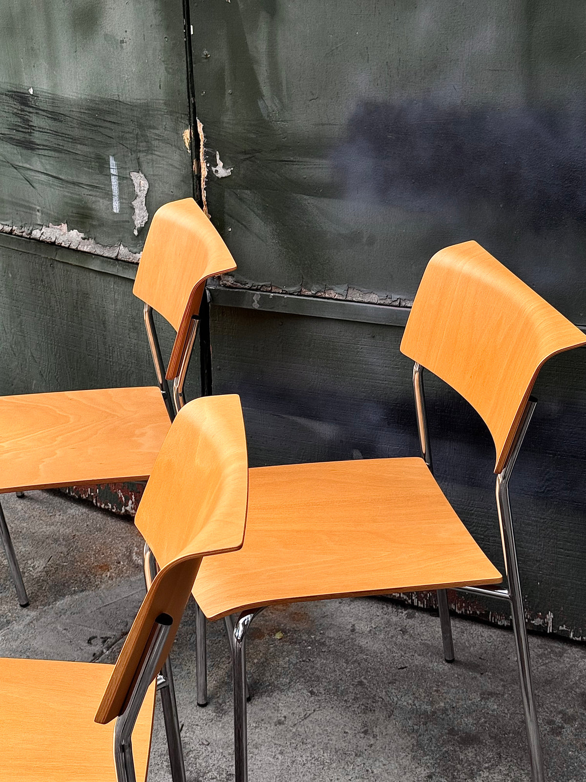 Model LP8 Bentwood Dining Chairs