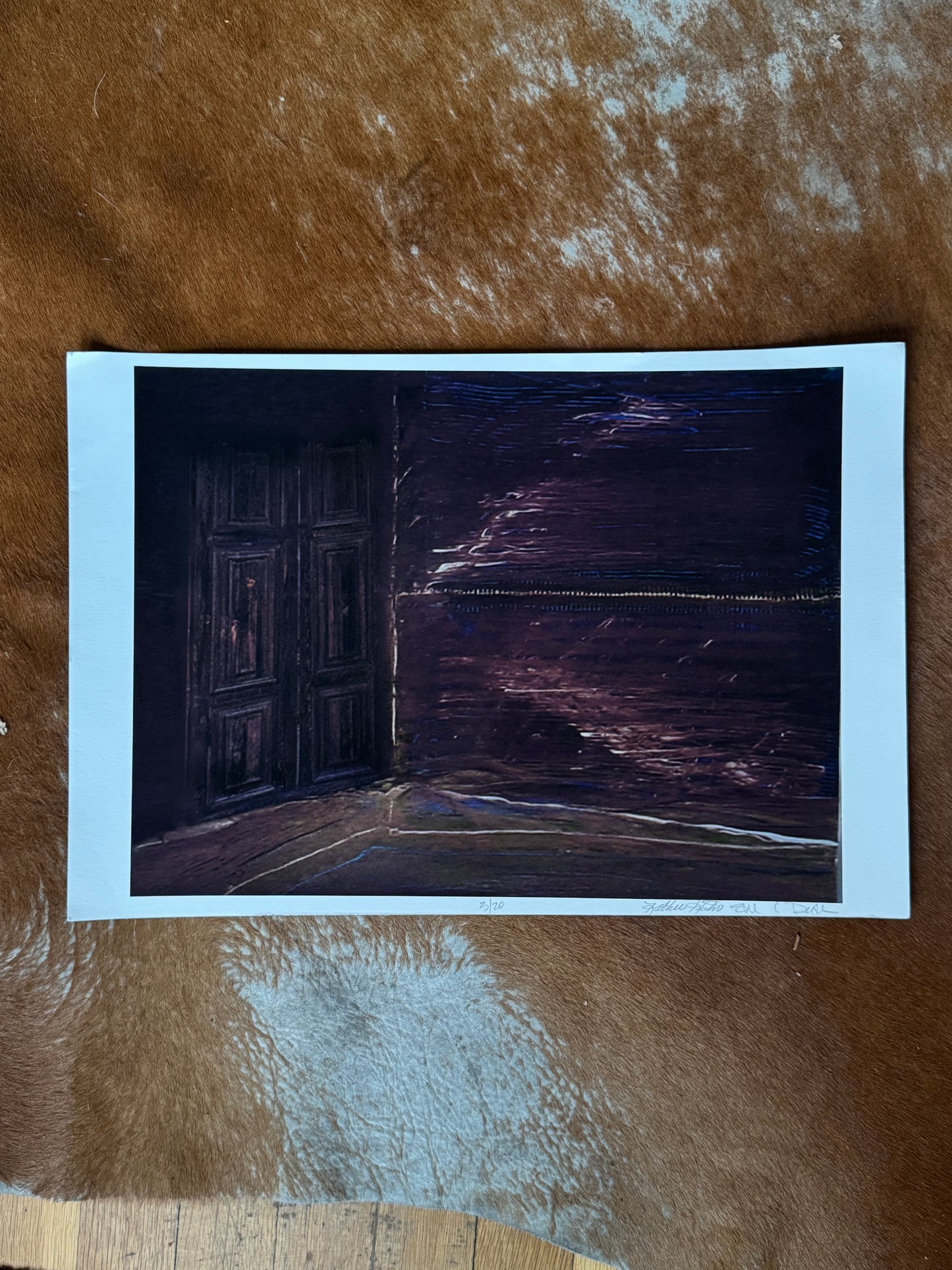 Signed Photo Abstraction Print by Sue Doyle