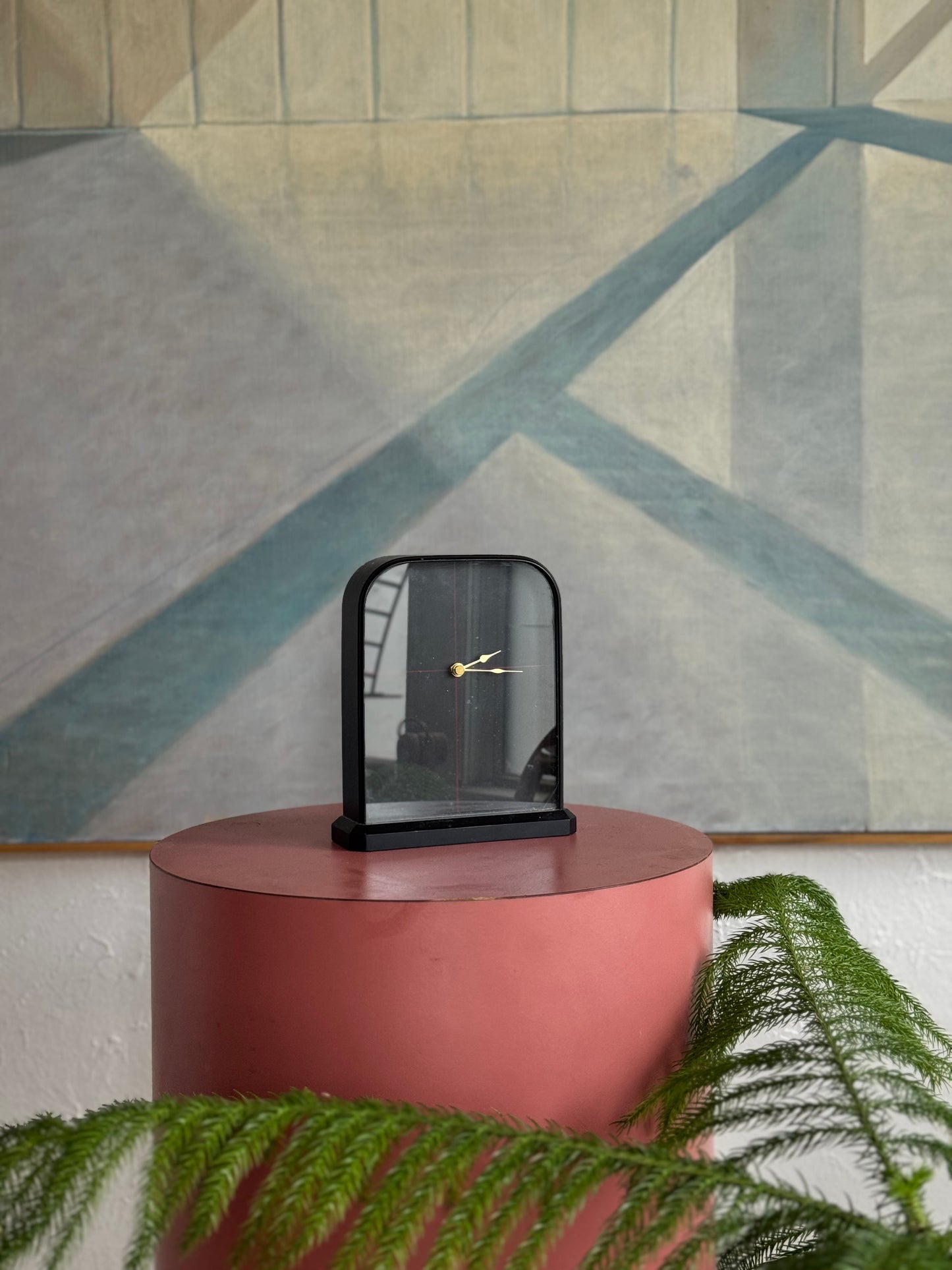West German Metal Clock