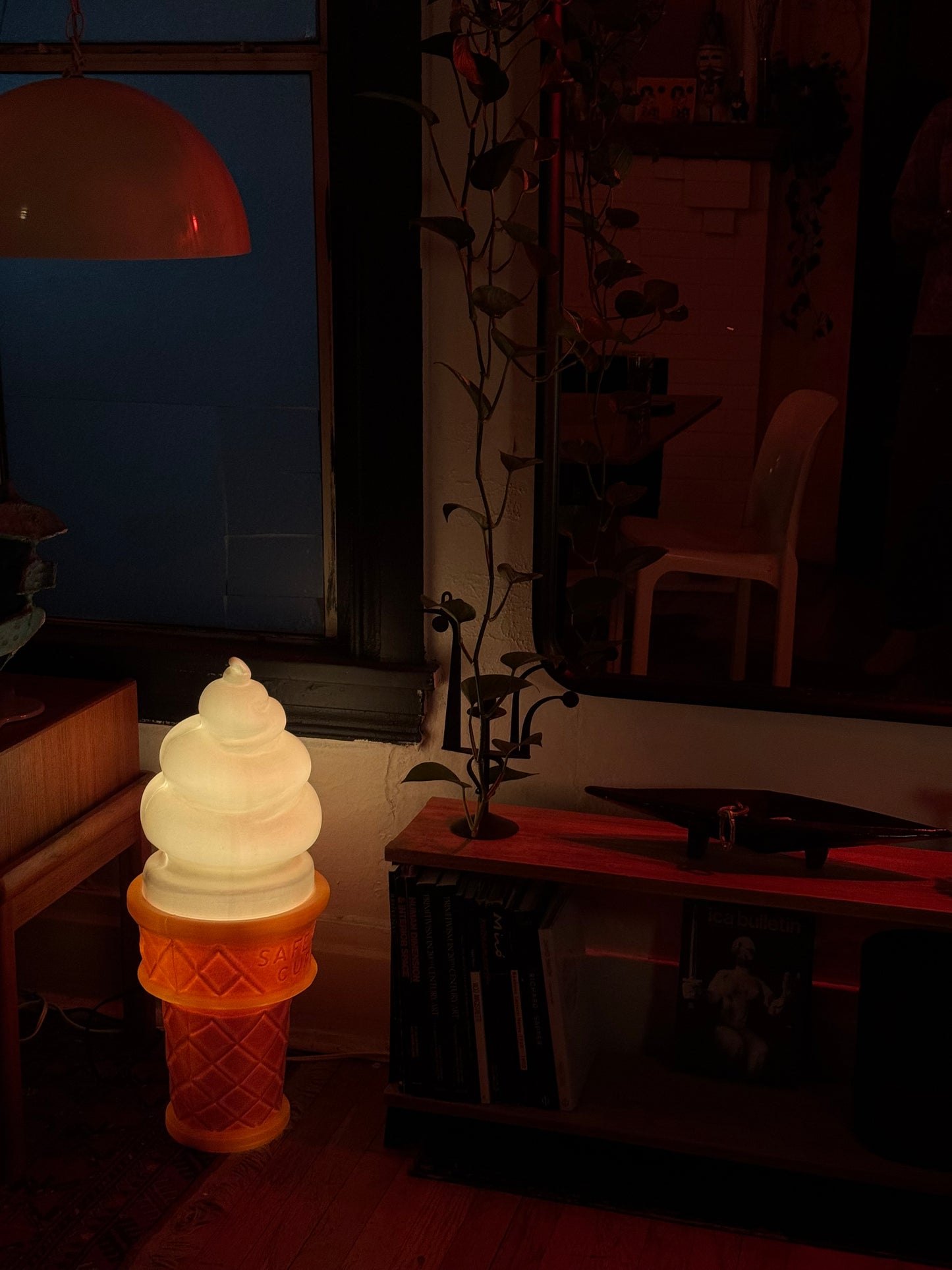 Vintage Soft Serve Lamp
