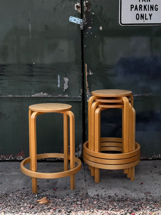 Vintage Bentwood Stacking Barstools (Priced individually)