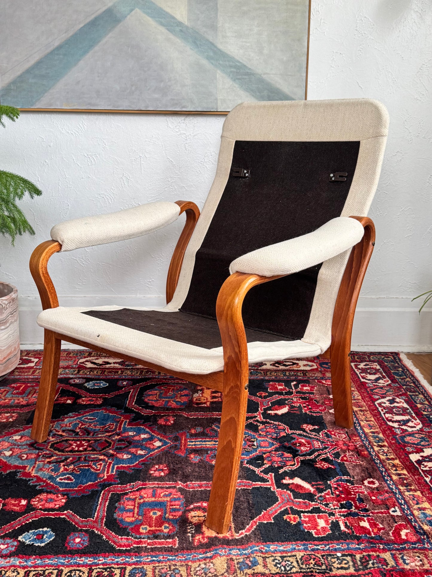 1970s Bentwood Lounge by Edmund Homa