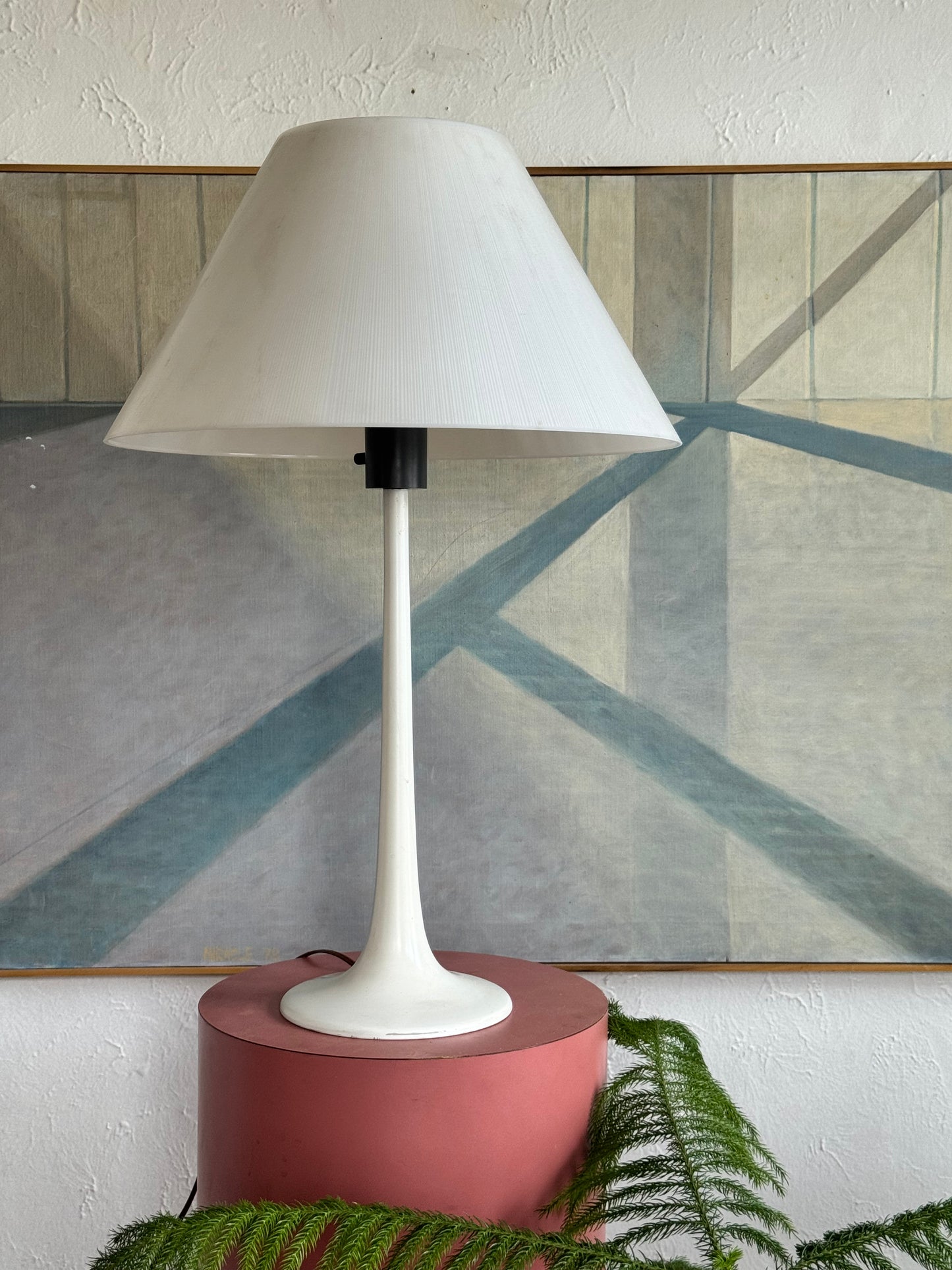 1960s Gerald Thurston for Lightolier Tulip Table Lamp