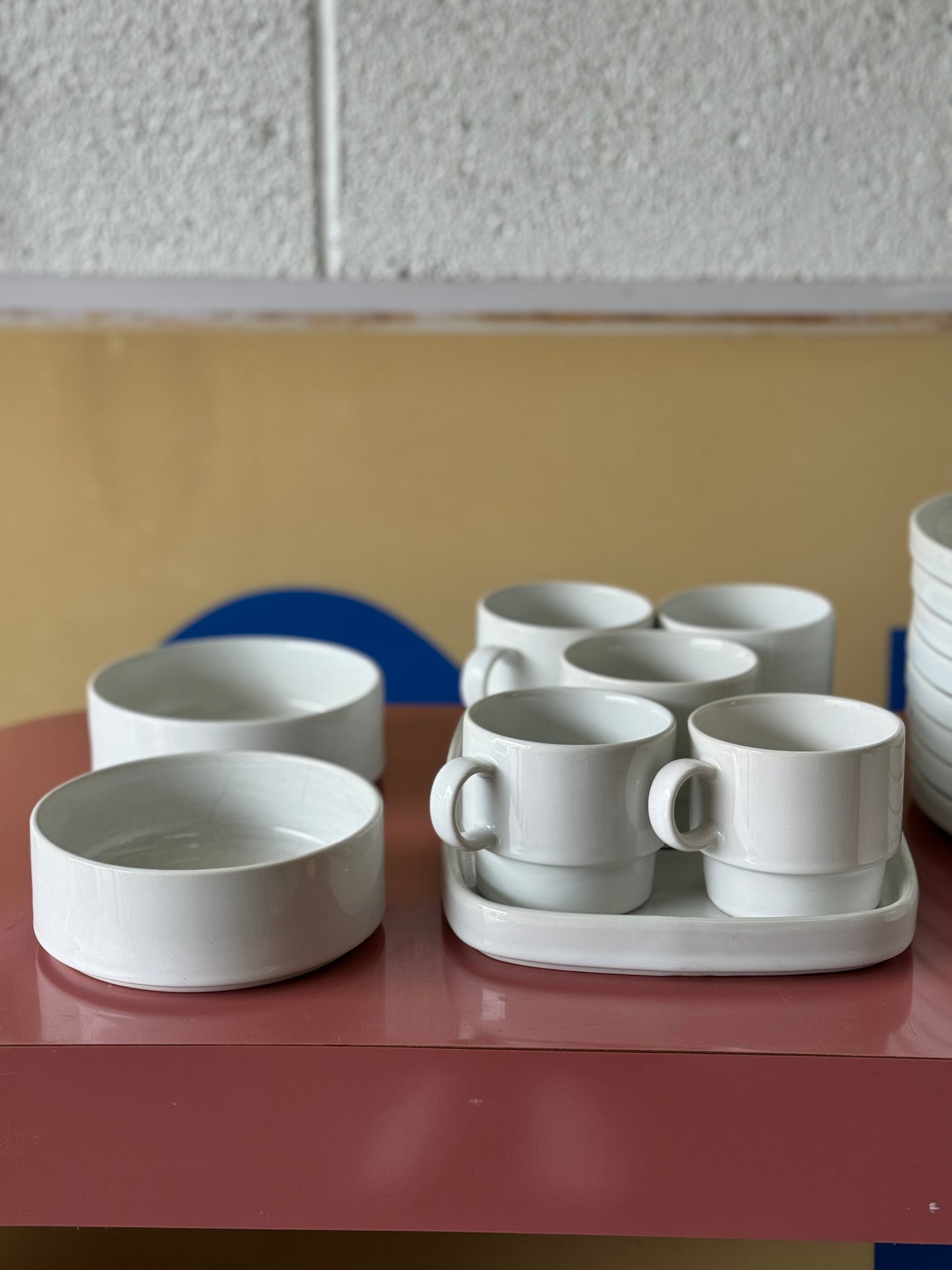 Isamu Kenmochi for Trend Pacific “Bauhaus” Stoneware Set