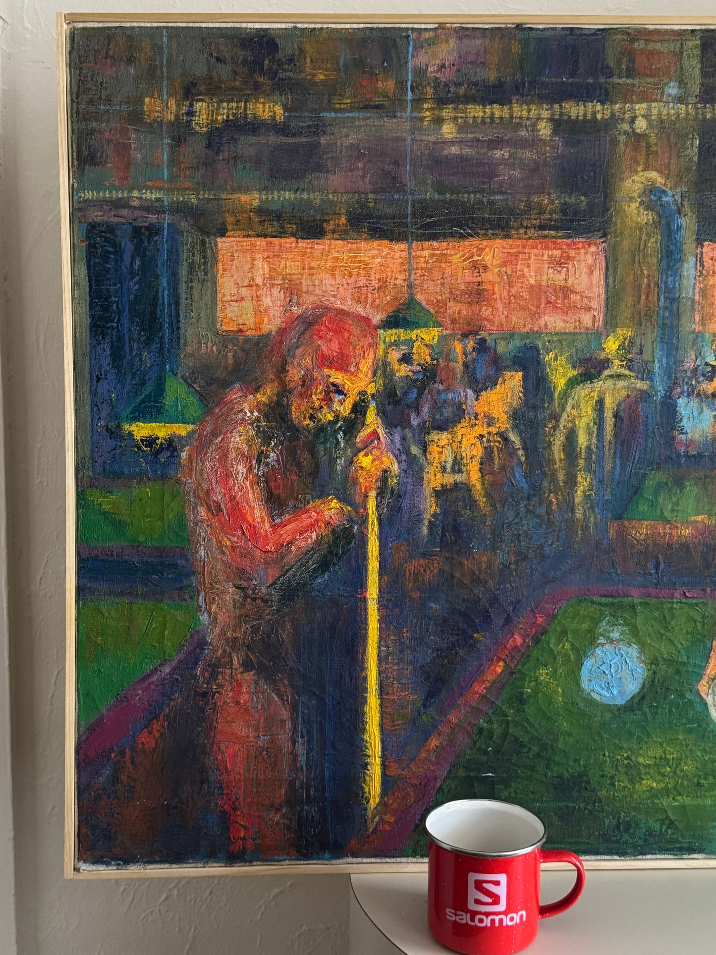 1960s Original Oil Painting