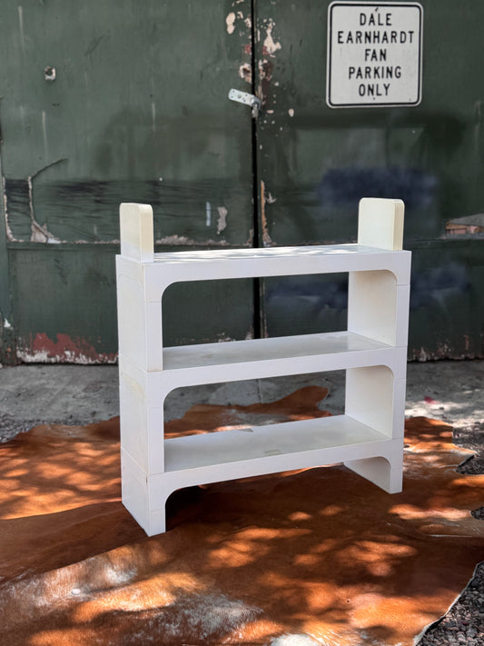 White Modular Shelf by Olaf Von Bohr for Kartell