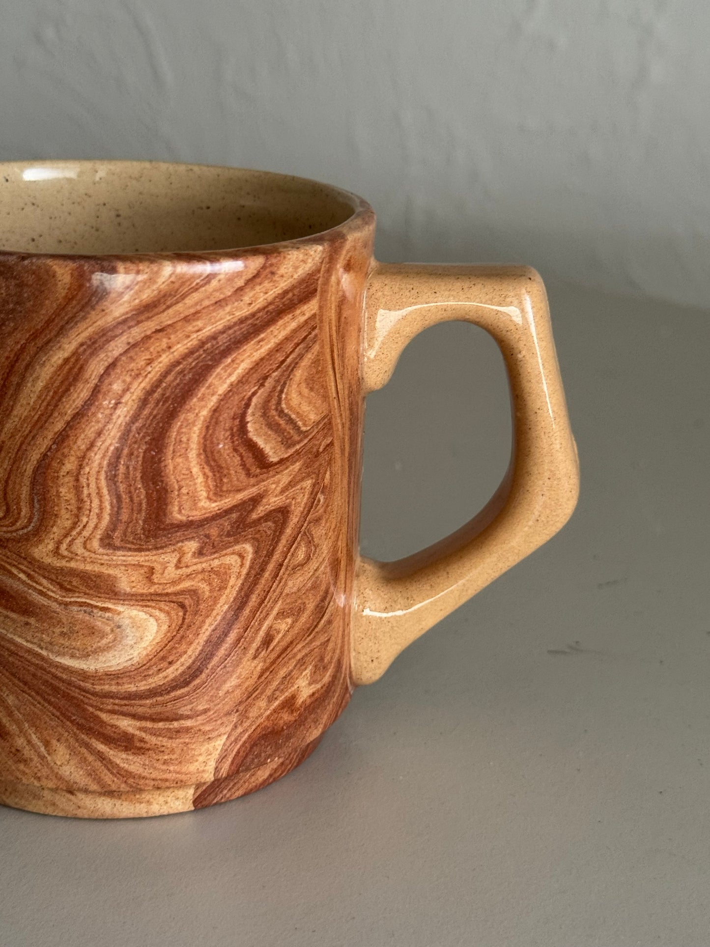 Vintage Handcrafted Emil Cahoy Pottery Mug