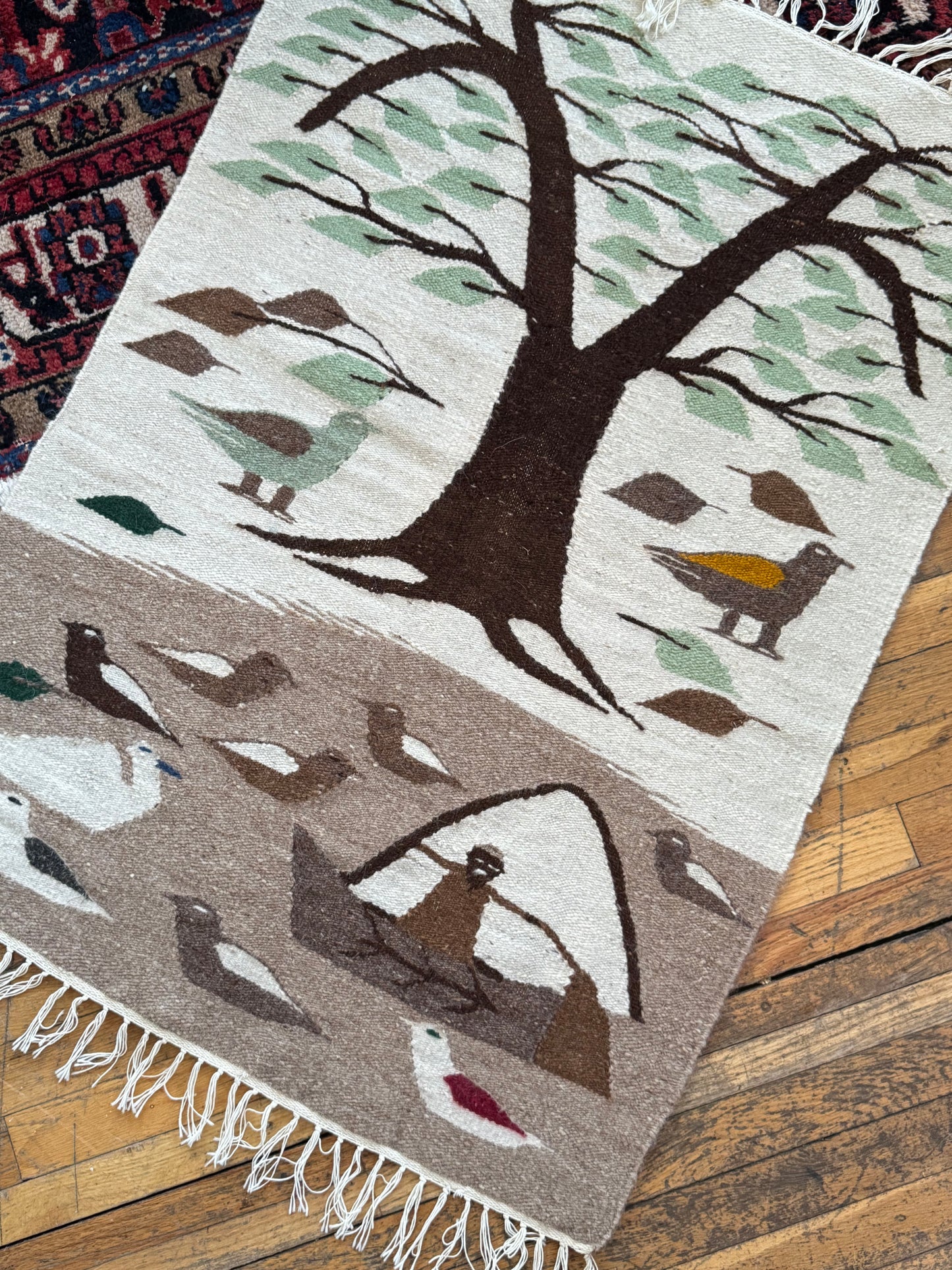 Vintage Wool Tapestry