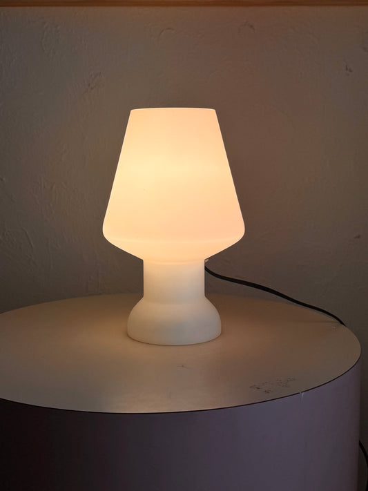 Frosted Glass Murano Mushroom Lamp