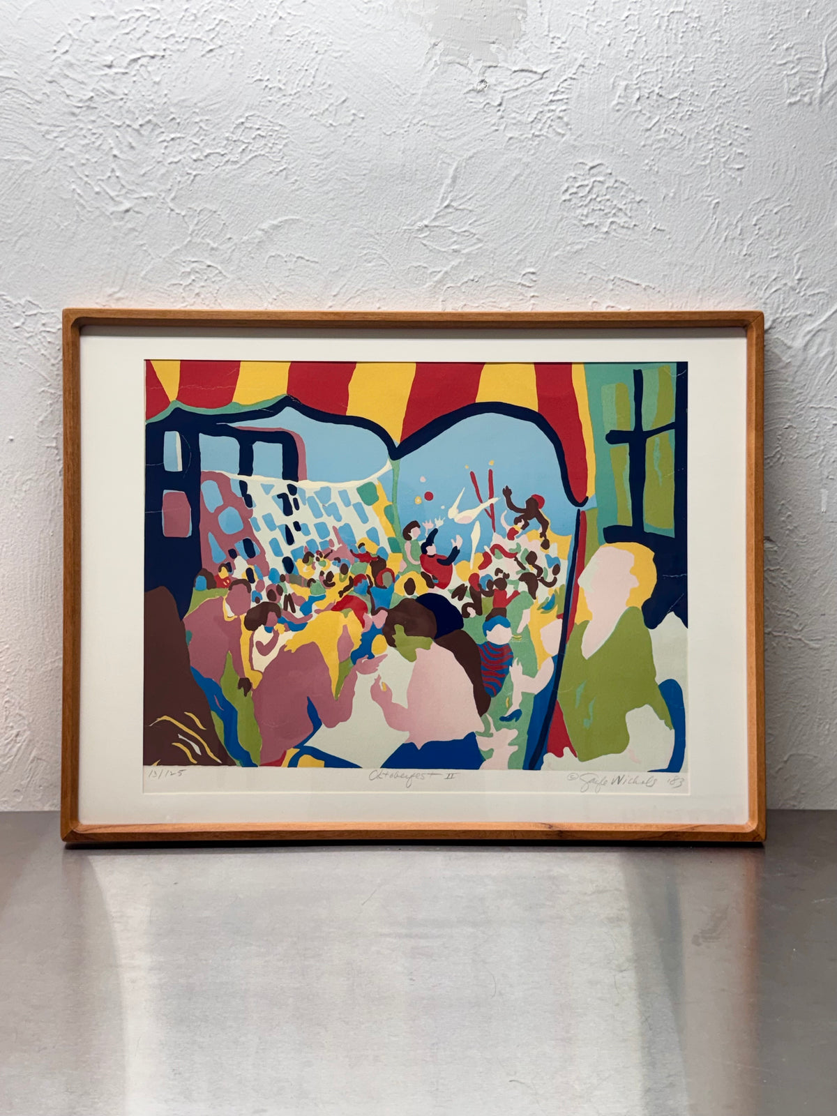 “Oktoberfest” by Gayle Nichols, 1983