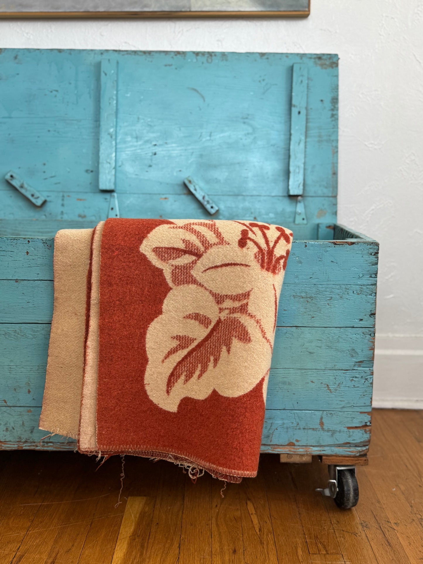 1950s Reversible blanket