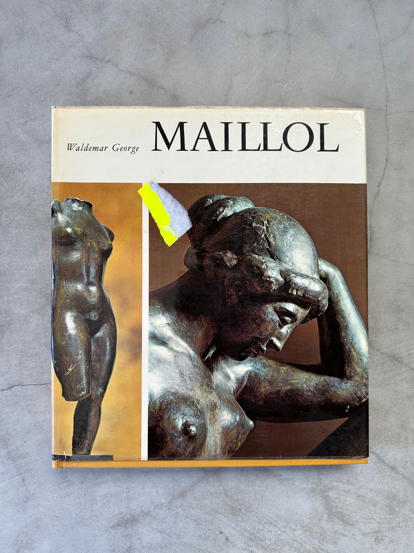 Aristide Maillol Et Lame De La Sculpture Hardcover, 1964