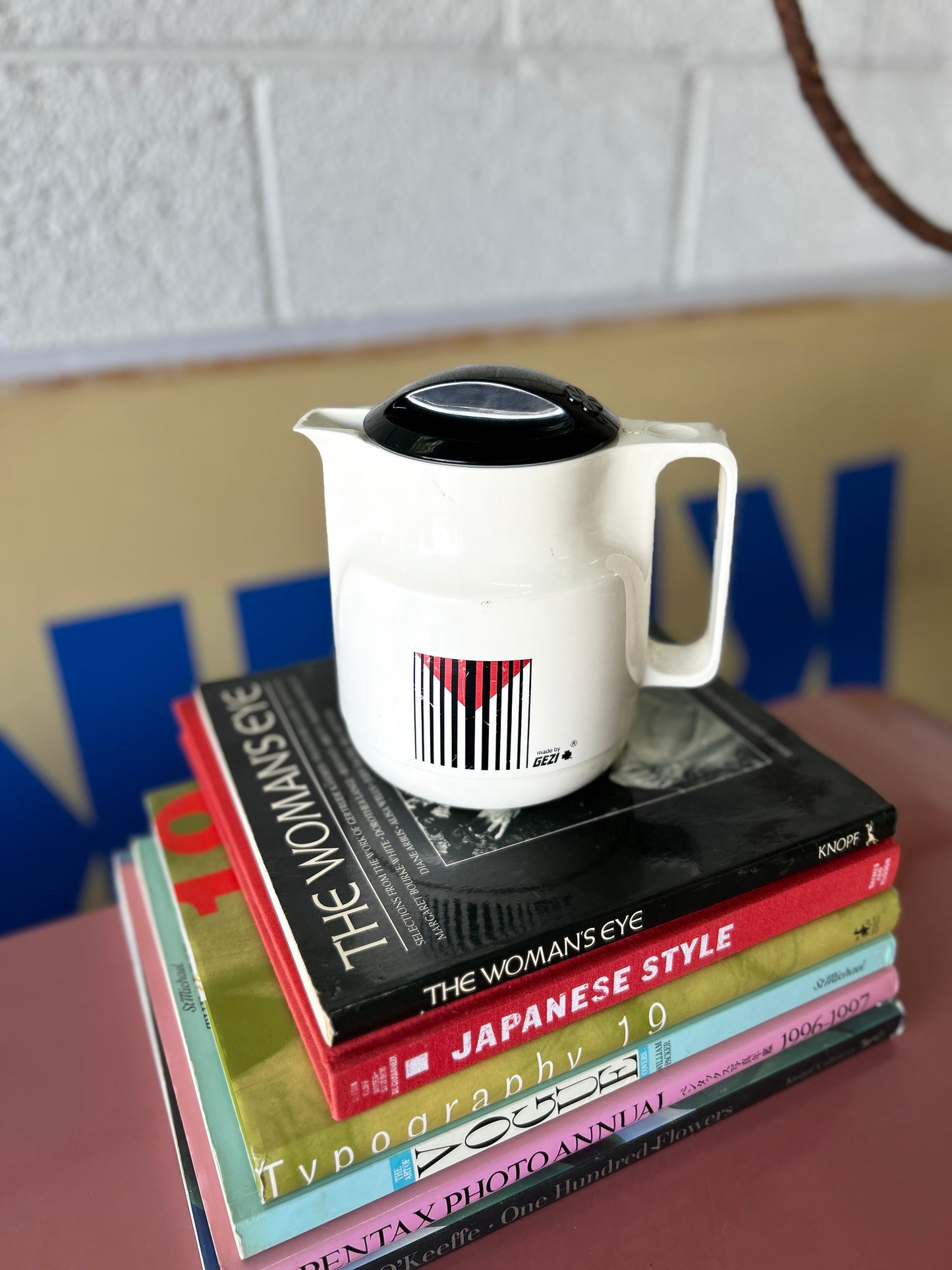 Vintage GEZI Insulated Coffee Thermos Pitcher