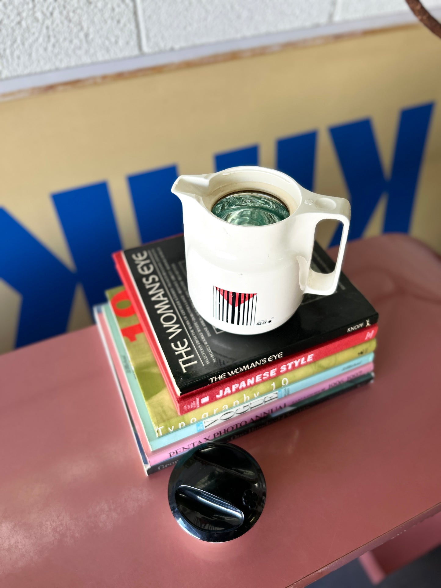 Vintage GEZI Insulated Coffee Thermos Pitcher