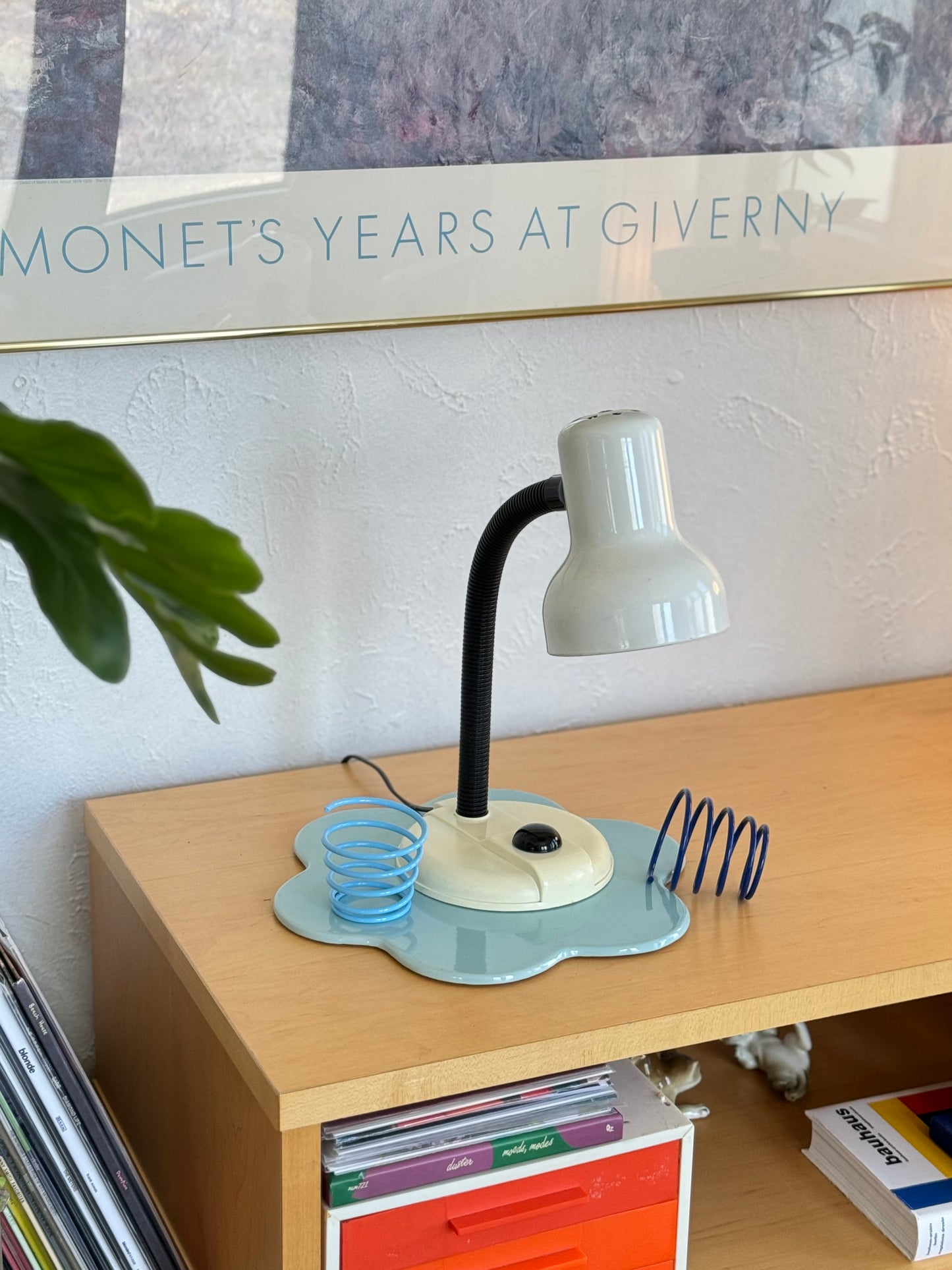 Vintage gooseneck desk lamp