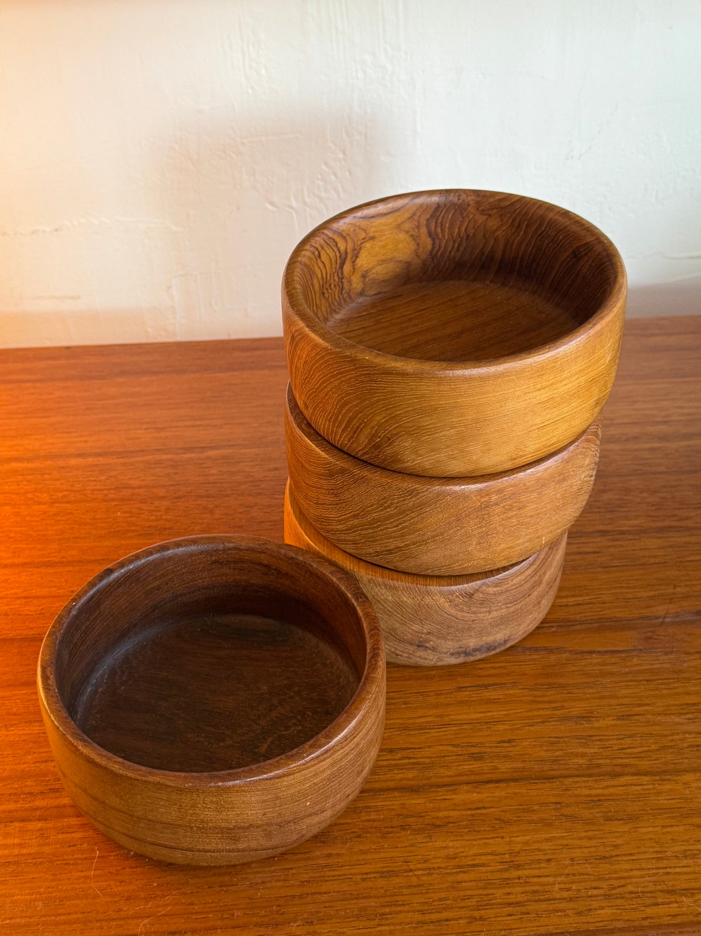 Hand Carved Teak Bowls